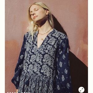 Anthropologie Carlita Tiered Dress